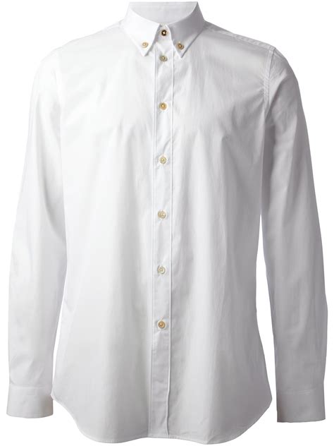 White Button Down Shirt Mens