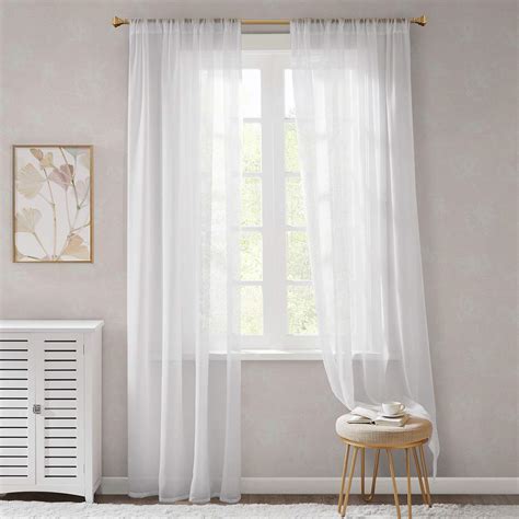White Curtains Bedroom