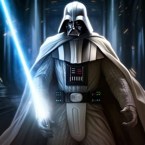 White Darth Vader