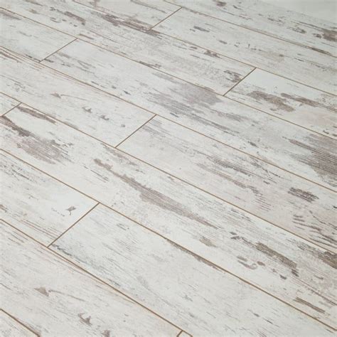 White Distressed Laminate Flooring