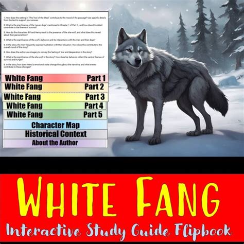 White Fang Study Guide Question Answers