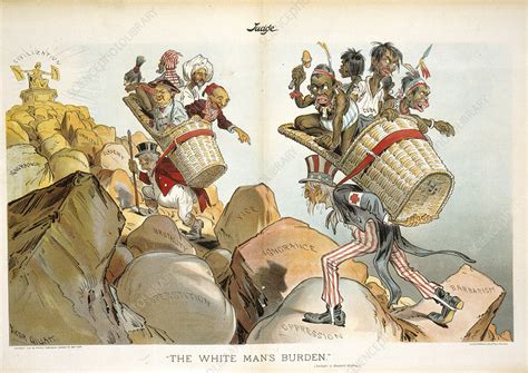 White Mans Burden Simple Terms