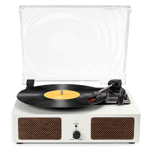White Record Player