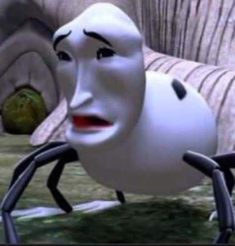 White Spider Cartoon