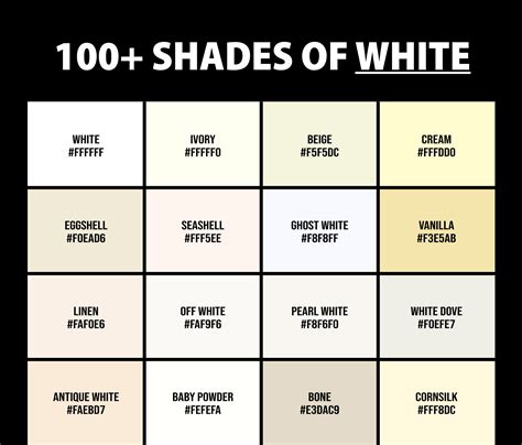 white web color code