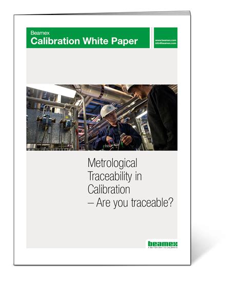 Full Download White Paper Calibration And Traceability In Measuring 