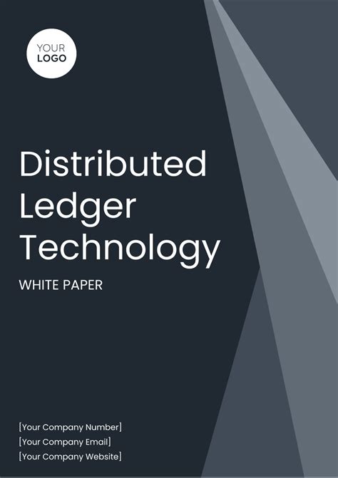 Whitepaper On Distributed Ledger Technology