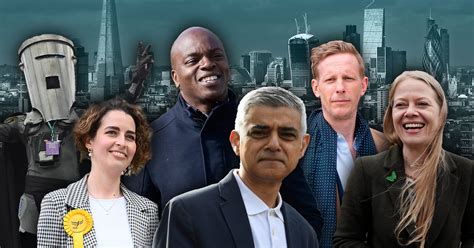 who are the candidates for london mayor