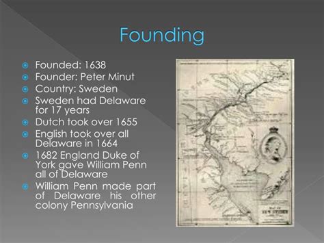 who founded delaware