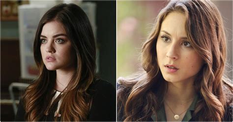 who is aria dating in pretty little liars