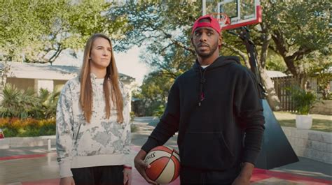 who is girl in state farm commercial with chris paul