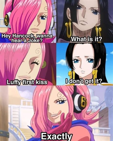 who kissed luffy first gear