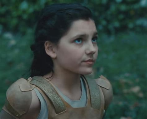 who plays young diana in wonder woman 1984