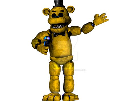Made a better golden Freddy and a canonical UCN fredbear : r