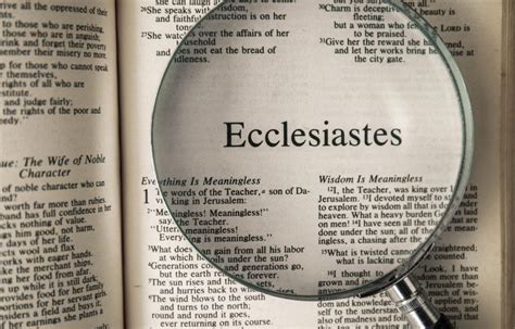 Who Wrote Ecclesiastes