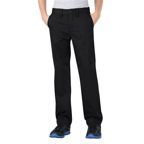 Wholesale Boys School Uniform Slim Fit Flat Front Khaki - Khaki