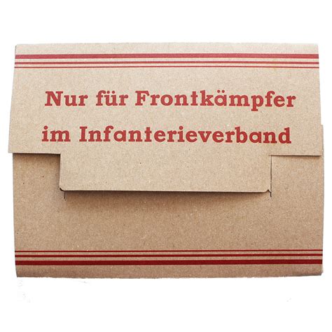 whrs002. Frontline ration "Nur für Frontkämpfer im …