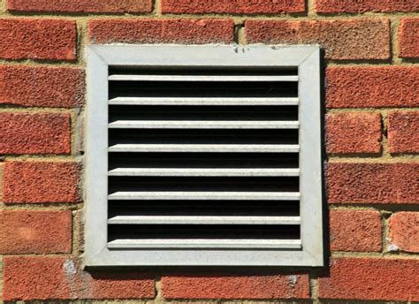 why are vents on exterior wall?