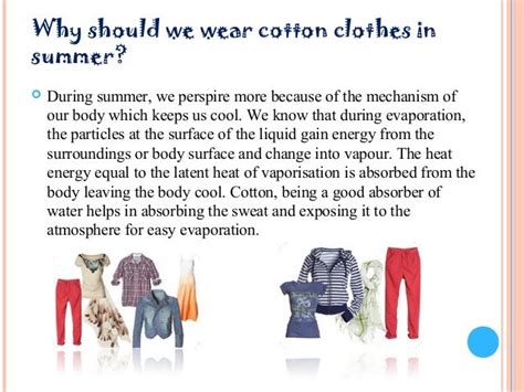 Why Are Cotton Clothes Worn In Summer Reasons Clothes Worn In Summer - Clothes Worn In Summer