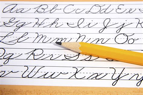 Why Cursive Handwriting Needs To Make A School Cursive Writing In School - Cursive Writing In School