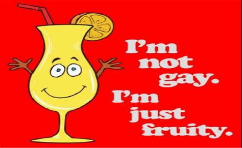why does fruity mean gay