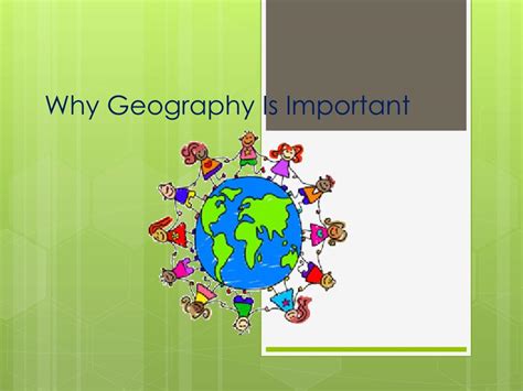why geography is important to statistical information