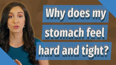 why guys touch your stomach