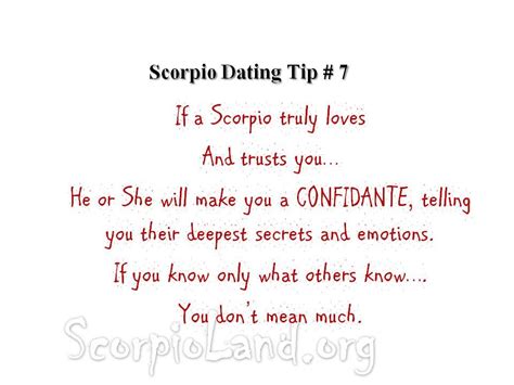 why i keep dating scorpios