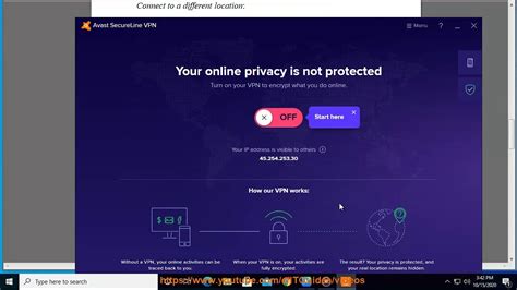 why is avast secureline on my computer