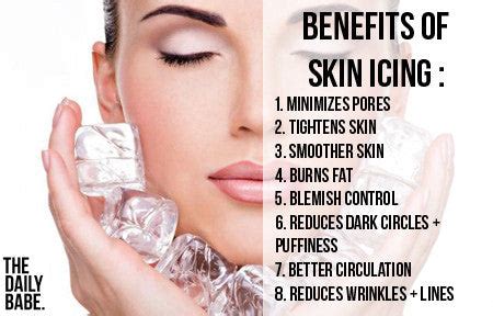 why is ice good for your skin