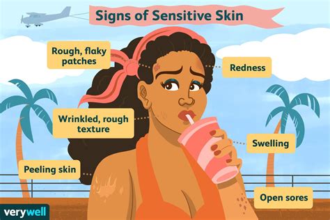 why is skin sensitive when sick