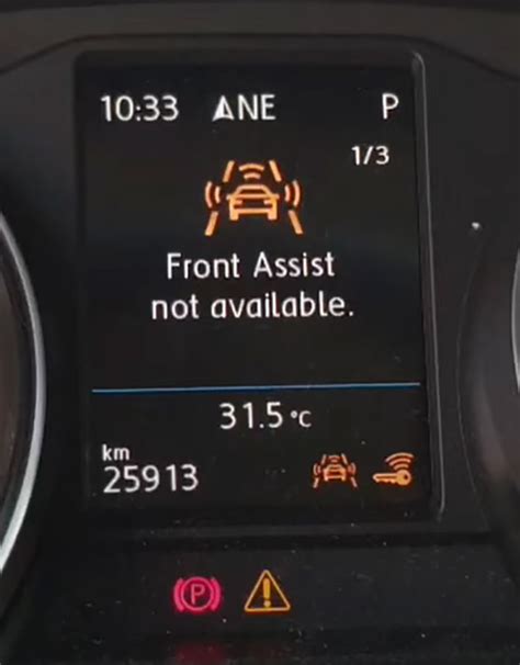 Why Jetta Front Assist Not Available