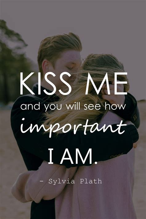 why kissing is important to a woman quote