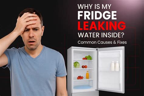 why my fridge is leaking