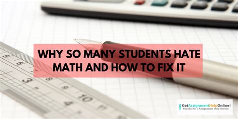 Why So Many Students Hate Math And How I Don T Understand Math - I Don't Understand Math