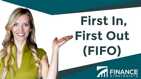 why use first in first out