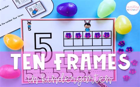 Why Use Ten Frames In Kindergarten Freebie Ten Frame Math Kindergarten - Ten Frame Math Kindergarten