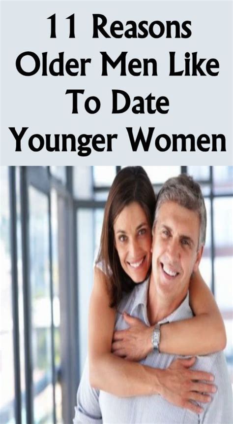 why would a man date an older woman