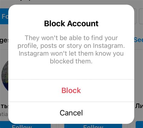 why would someone block me on instagram for no reason