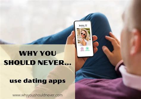 why you should not use dating apps