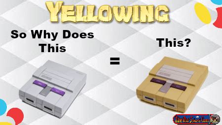Why Do Old Computers and Game Consoles Turn Yellow?