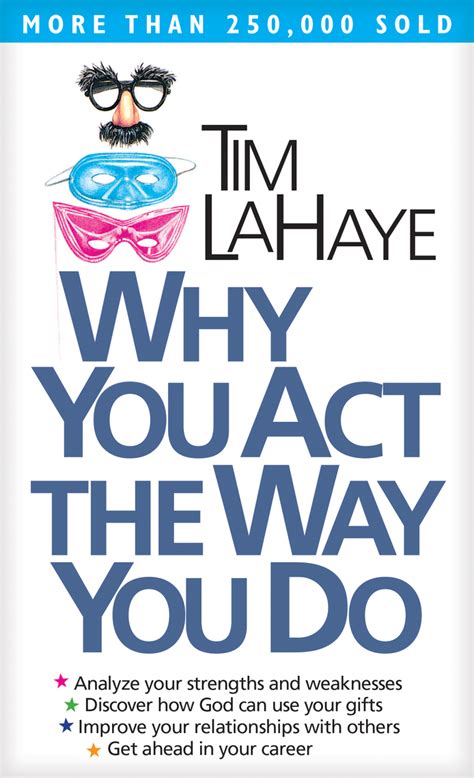 Full Download Why You Act The Way Do Tim F Lahaye 