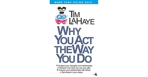Full Download Why You Act The Way You Do By Tim Lahaye Chocolua 