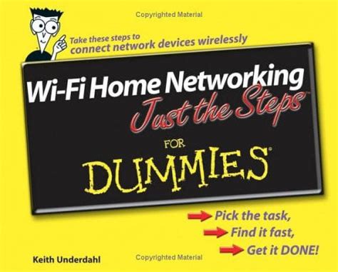 Download Wi Fi Home Networking Just The Steps For Dummies 