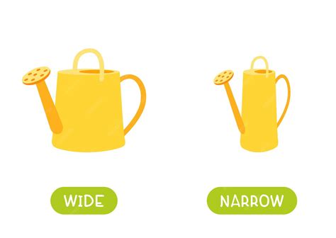 Wide Antonym