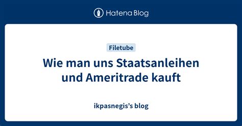 wie kauft man us staatsanleihen