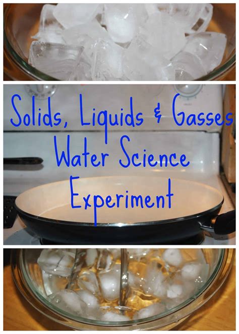 Wiggins Science Experiments Solid Liquid Gas Science Experiments - Solid Liquid Gas Science Experiments