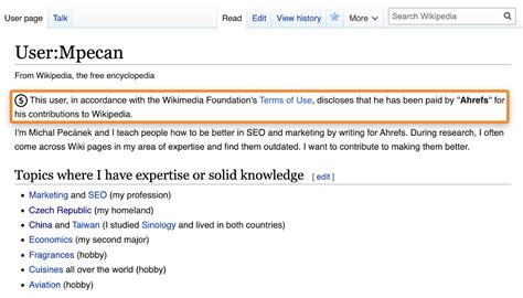 Wikipedia creare pagina