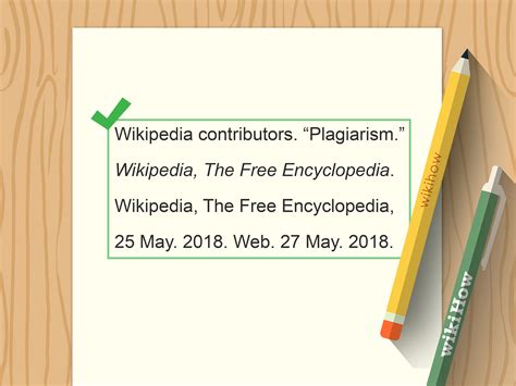 Wikipedia Reference Template