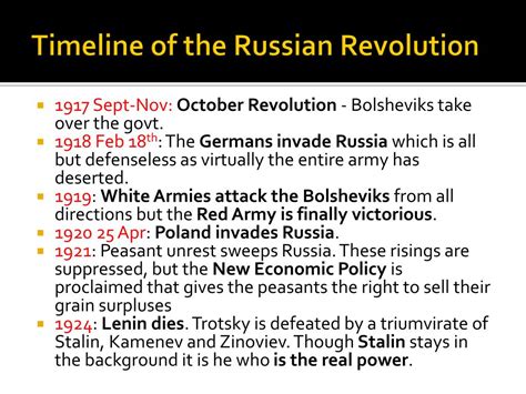 wikipedia russian revolution timeline